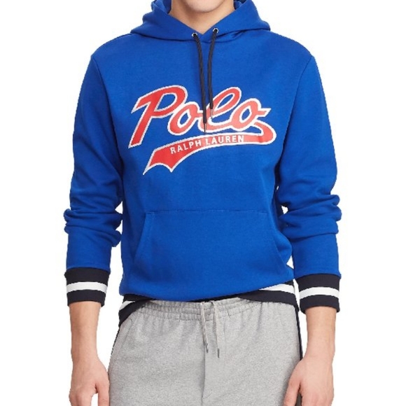 Polo Ralph Lauren Graphic Hooded Sweatshirt Hoodie - Picture 2 of 5